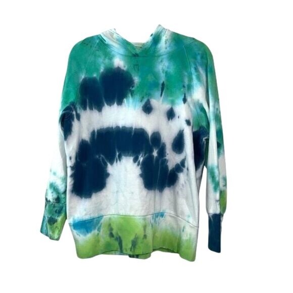 Tie-Dye Moda International Hooded Sweatshirt M - Picture 1 of 6